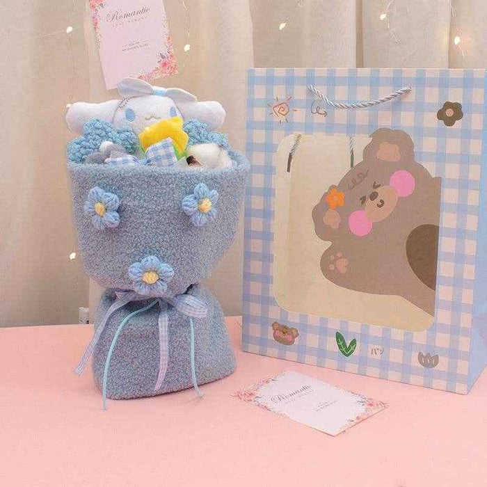 Fluffié: Kawaii Plushie Flower Bouquet - Goodlifebean Stuffed Animals