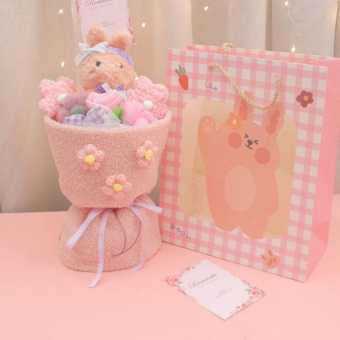 Fluffié: Kawaii Plushie Flower Bouquet - Goodlifebean Stuffed Animals