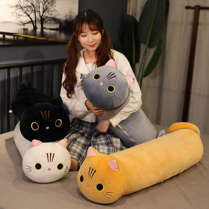 Fluffy Kawaii Cat Plushie - Goodlifebean Stuffed Animals