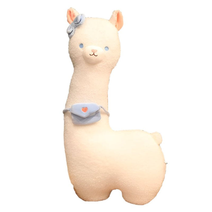 FluffyPaca: Kawaii Alpaca Plushie | Stuffed Animal Alpaca | Body Pillow Plush - Goodlifebean Stuffed Animals