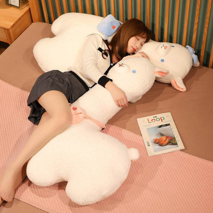 FluffyPaca: Kawaii Alpaca Plushie | Stuffed Animal Alpaca | Body Pillow Plush - Goodlifebean Stuffed Animals
