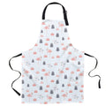 Fresh Flamingo Personalized Canvas Apron - LeobonZone