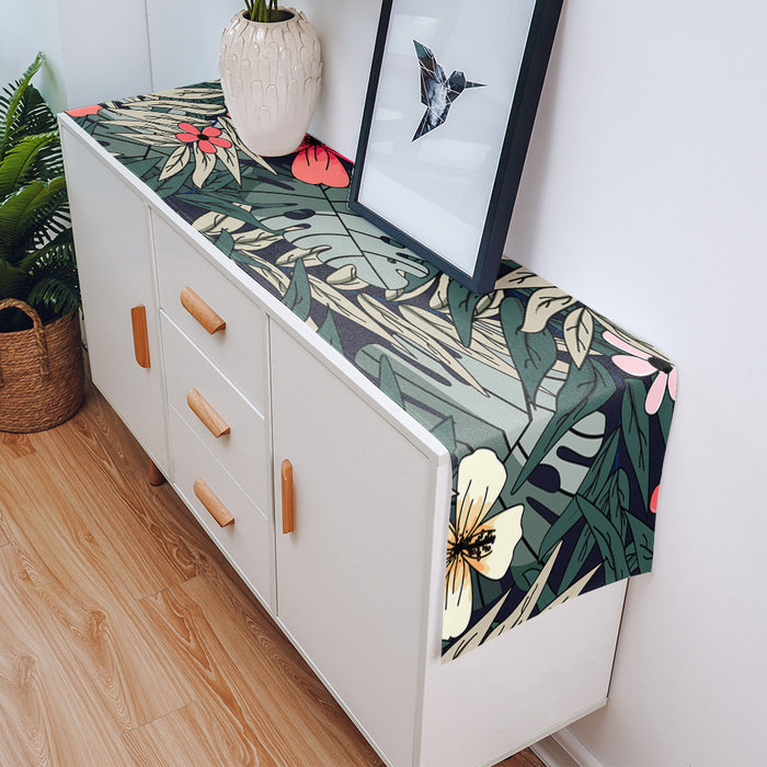 Fresh Flowers Rectangle Tablecloth - LeobonZone