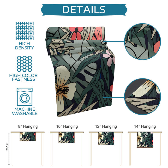 Fresh Flowers Rectangle Tablecloth - LeobonZone