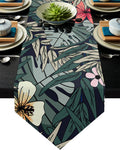 Fresh Flowers Table Runner Place Mats - LeobonZone