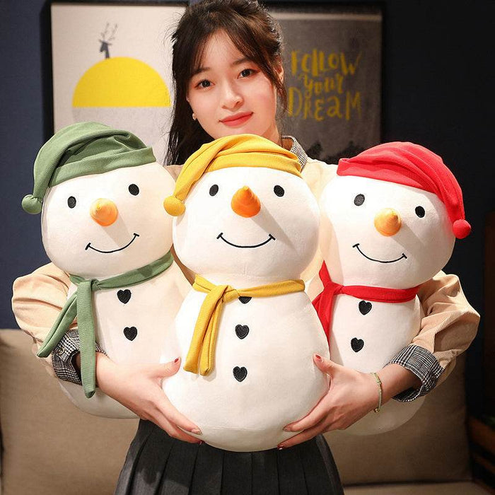 Frosty: Giant Snowman Stuffed Plushie - Goodlifebean Stuffed Animals
