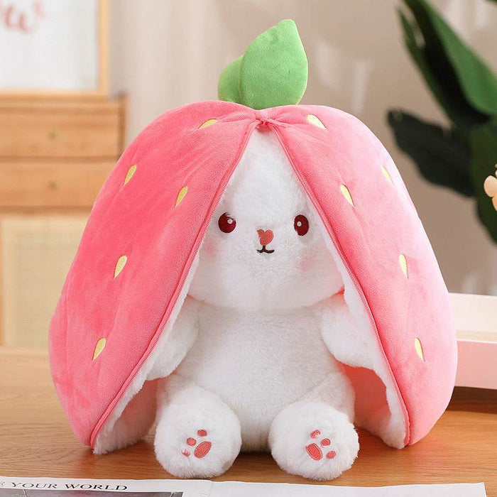 Fruity Floppy: Mini Reversible Bunny Plushie - Goodlifebean Toys & Games