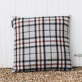 GGCo. Tartan Paddock Pillow™️ (Cover Only) | Grey