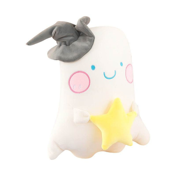 Ghostie Puff | Kawaii Ghost Halloween Plushie - Goodlifebean Stuffed Animals