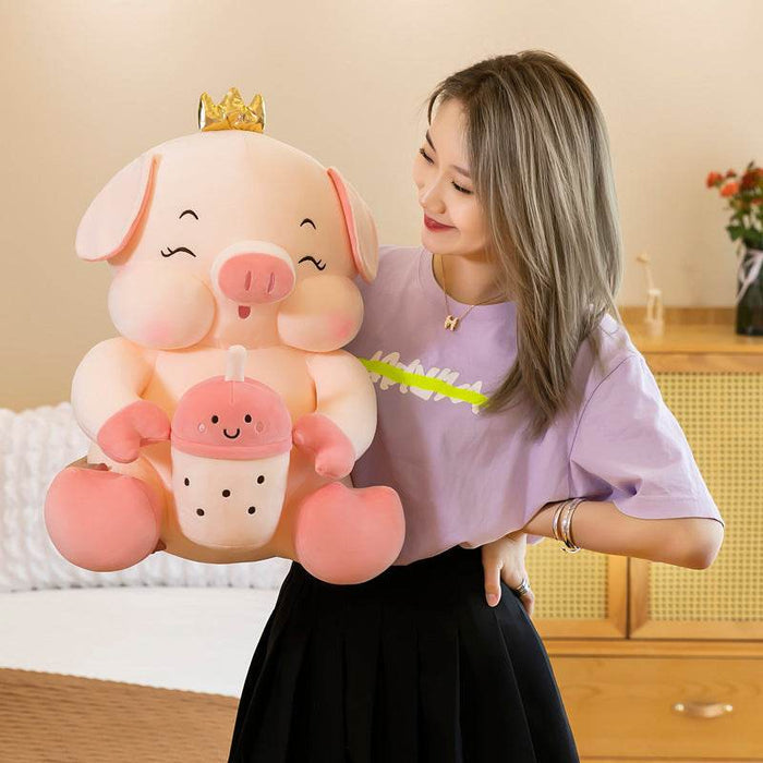 Giant Boba Baby Pig Plush - Goodlifebean Stuffed Animals