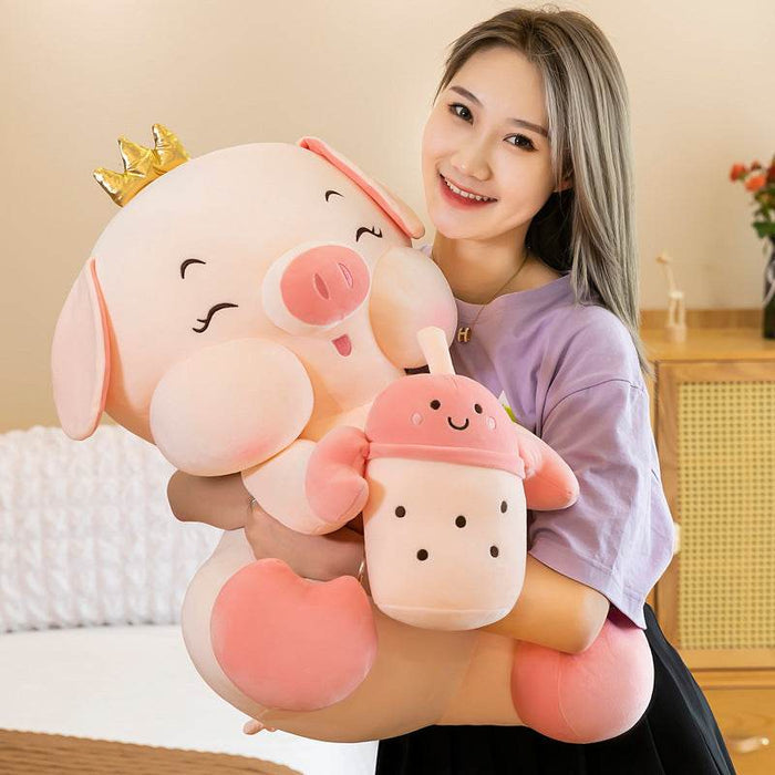 Giant Boba Baby Pig Plush - Goodlifebean Stuffed Animals