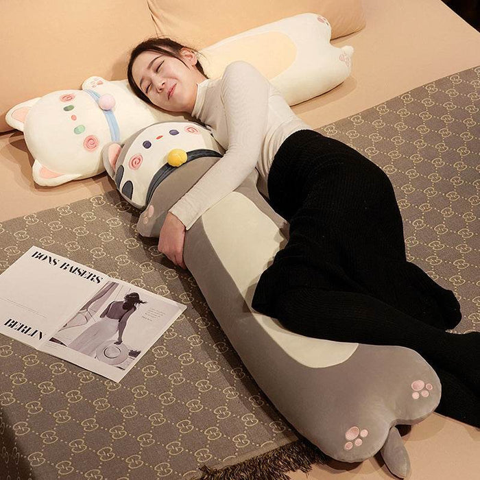 Giant Body Pillow Cat Plushie - Goodlifebean Stuffed Animals