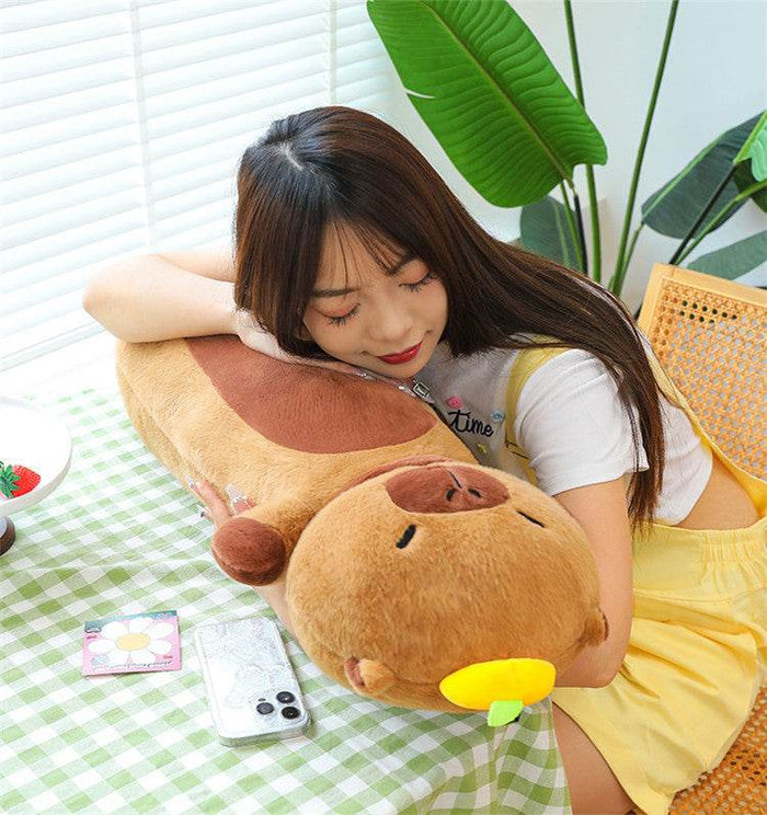 Giant Capybara Body Pillow Plush | Capybara Plushie - Goodlifebean Stuffed Animals