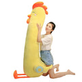 Giant Cuddly Chicken Body Pillow Plush - Goodlifebean Stuffed Animals