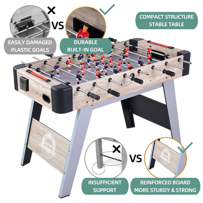 Giant Engineered Wood Foosball Table | 48" - Goodlifebean Board Games