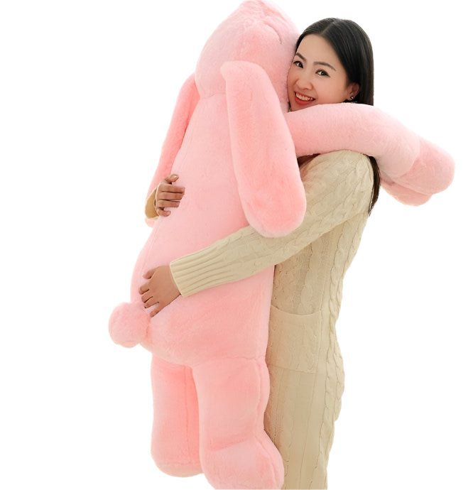 Giant Fluffy Bunny - Goodlifebean Stuffed Animals