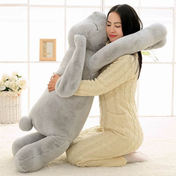 Giant Fluffy Bunny - Goodlifebean Stuffed Animals