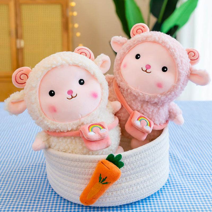 Giant Fluffy Fleece Lamb Plushie - Goodlifebean Stuffed Animals