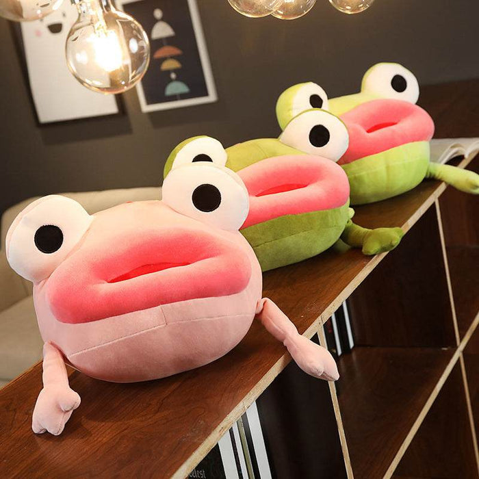 Giant Frog Plushie - Goodlifebean stuffed animals