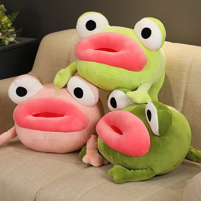 Giant Frog Plushie - Goodlifebean stuffed animals