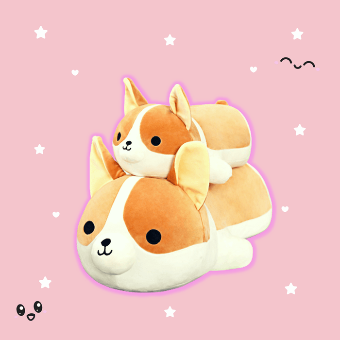 Giant Kawaii Corgi Plush - Goodlifebean Stuffed Animals