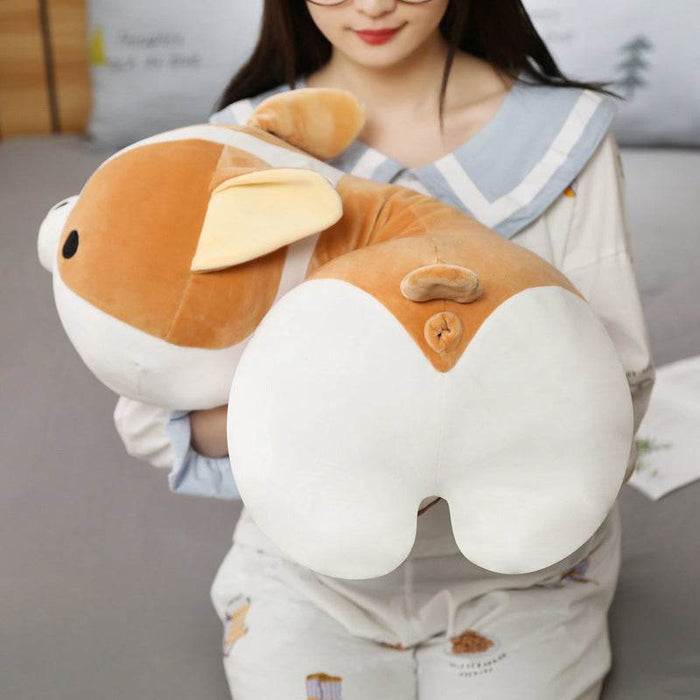 Giant Kawaii Corgi Plush - Goodlifebean Stuffed Animals