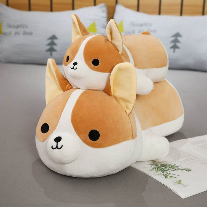 Giant Kawaii Corgi Plush - Goodlifebean Stuffed Animals