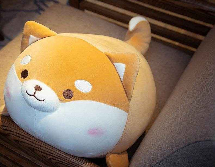 Giant Kawaii Corgi Plushie | Chonky Stuffed Corgi - Goodlifebean Stuffed Animals