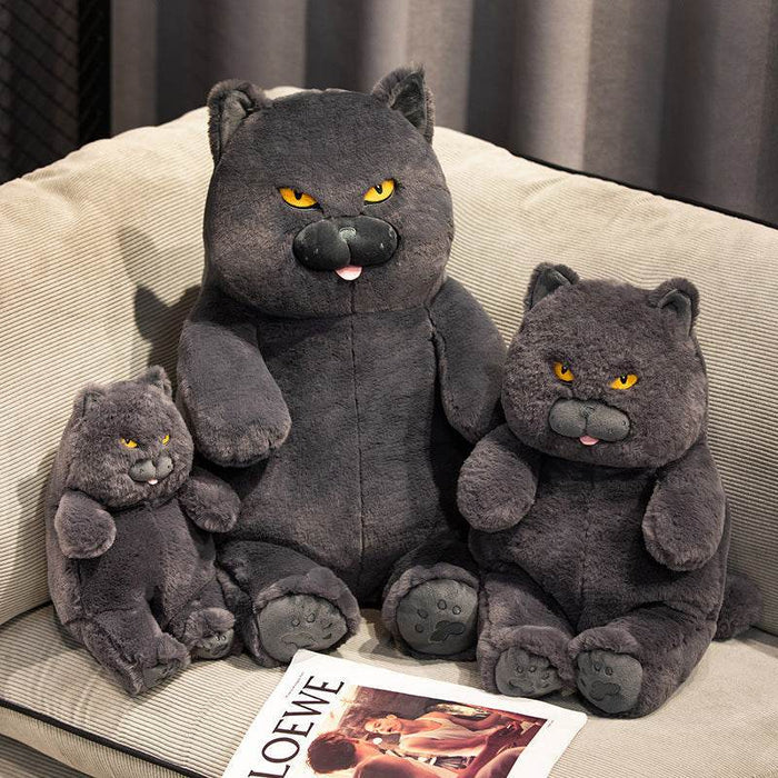 Giant Mad Cat Plush | Angry Cat Plushies - Goodlifebean stuffed animals