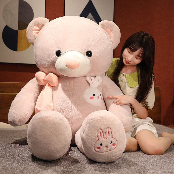 Giant Pink Sakura Teddy Bear (3ft) - Goodlifebean Stuffed Animals