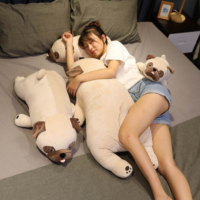 Giant Pug Body Pillow Plush | Dog Pillow For Adults - Goodlifebean stuffed animals