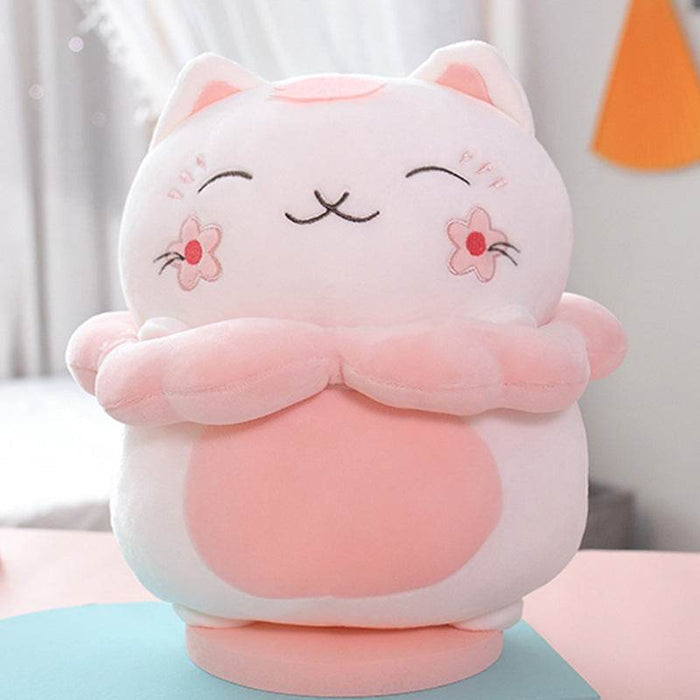Giant Sakura Kawaii Cat Plush - Goodlifebean Stuffed Animals