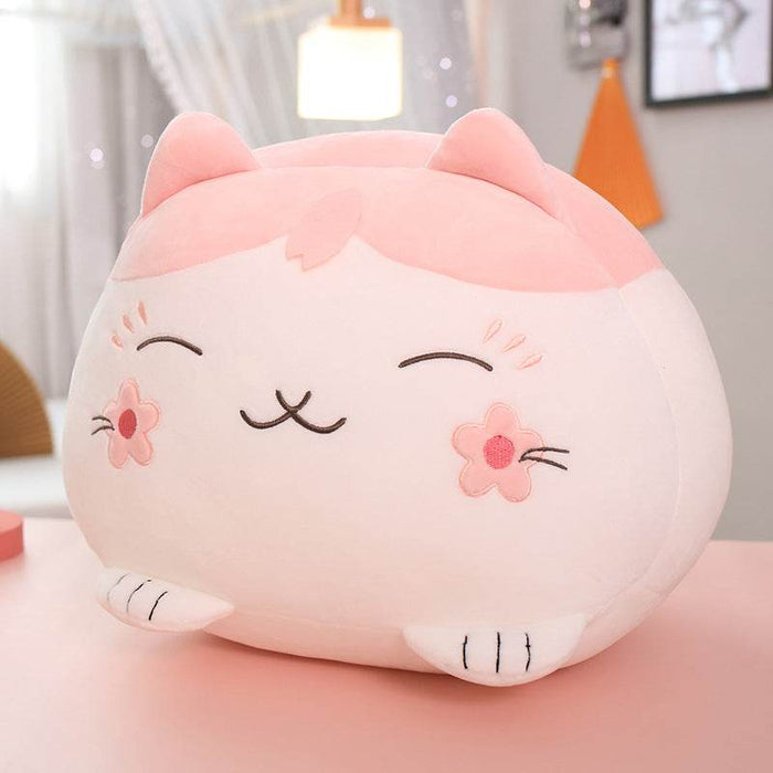 Giant Sakura Kawaii Cat Plush - Goodlifebean Stuffed Animals