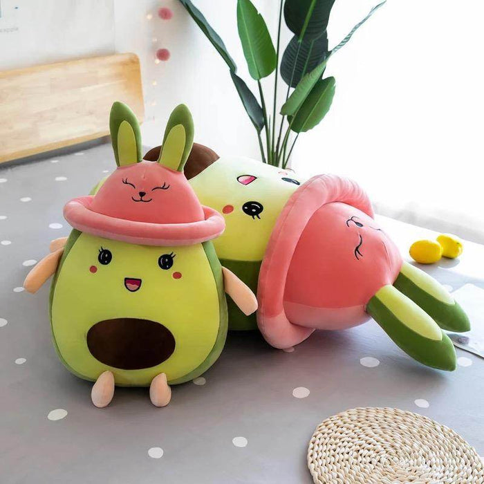Giant Squishy Avocado Plush - Goodlifebean Stuffed Animals