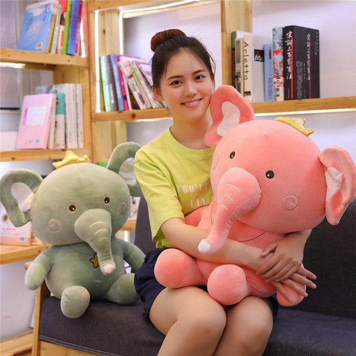 Giant Squishy Elephant Plush - Goodlifebean Stuffed Animals