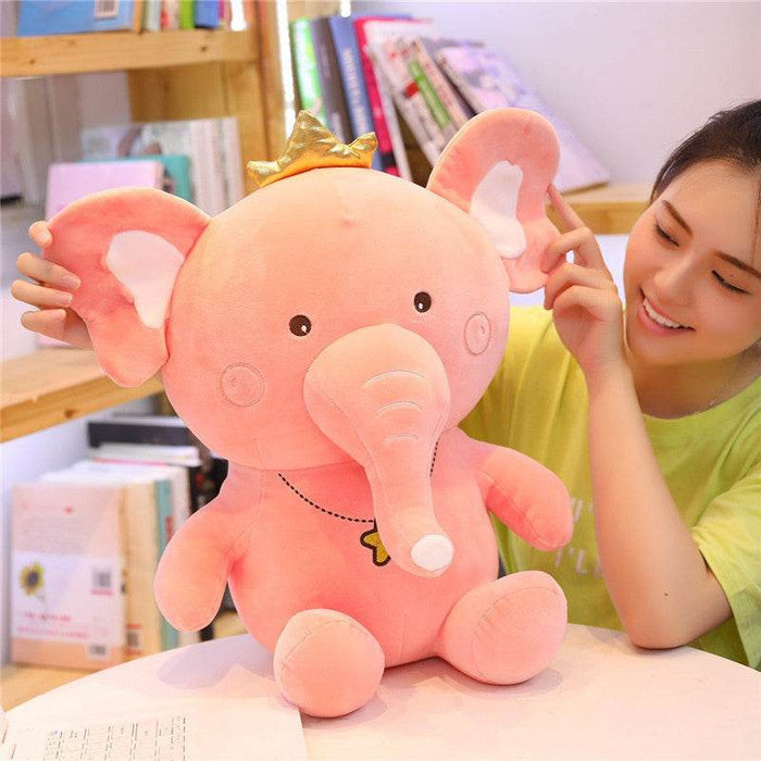 Giant Squishy Elephant Plush - Goodlifebean Stuffed Animals