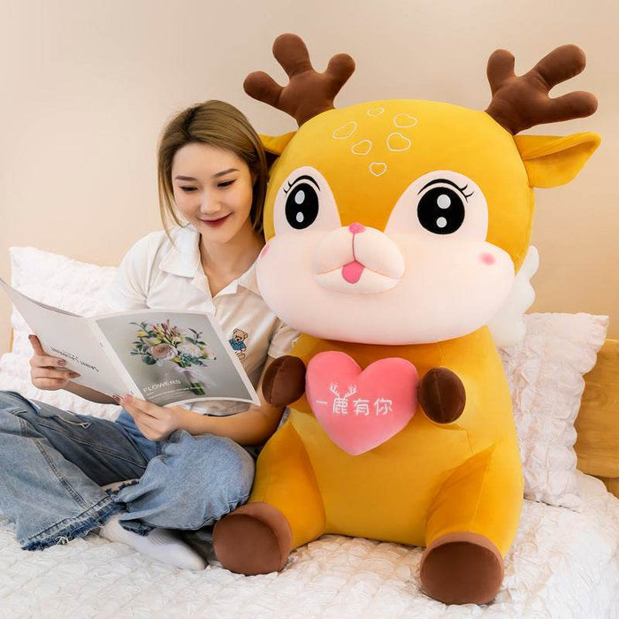 Giant Stuffed Deer Plushie - Goodlifebean Stuffed Animals