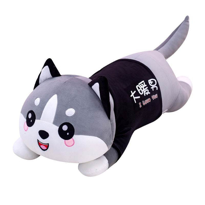 Giant Stuffed Husky Puppy Plush - Goodlifebean Toys & Games