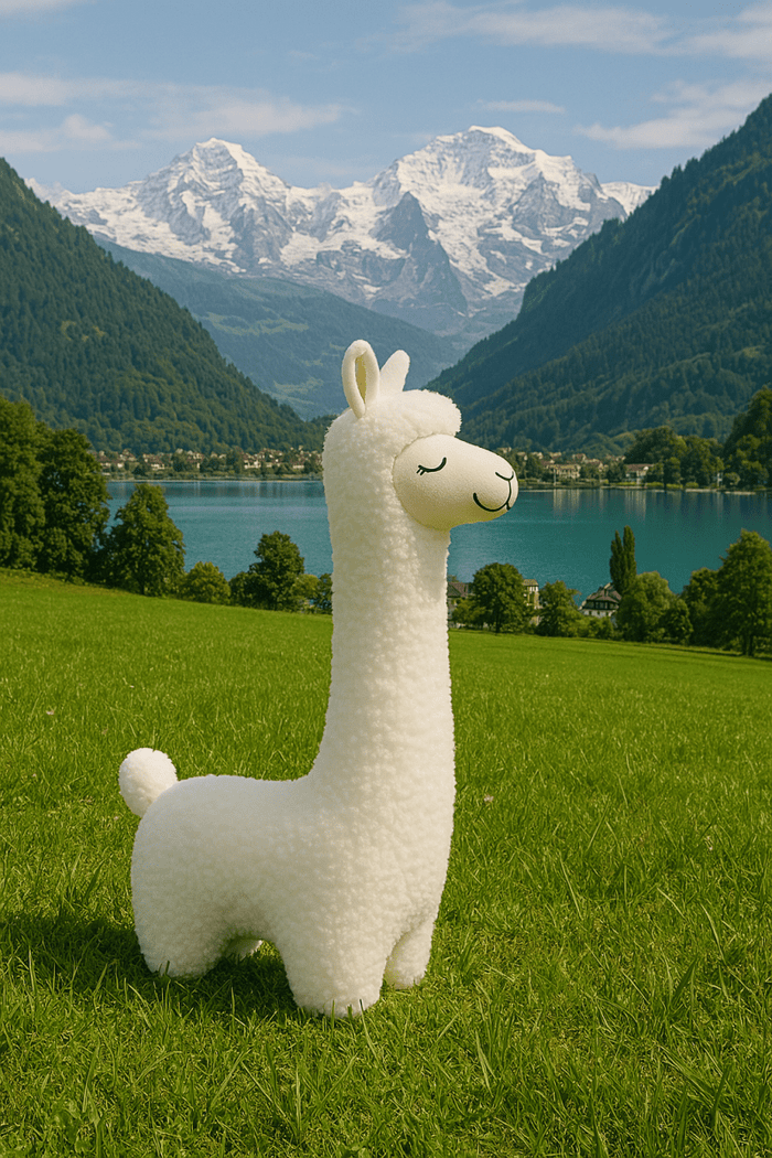Giant Stuffed Llama Stress Relief Plush - Goodlifebean Stuffed Animals