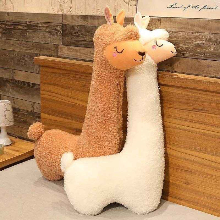 Giant Stuffed Llama Stress Relief Plush