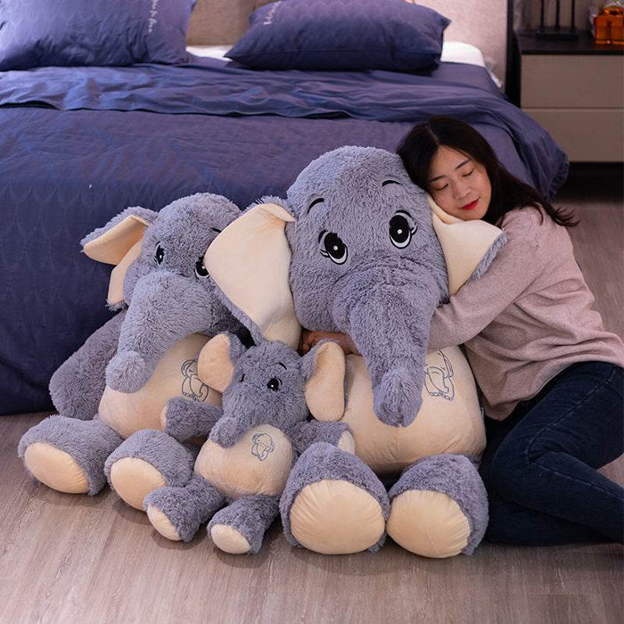 Gigantic 4ft Elephant Plushie - Goodlifebean Stuffed Animals