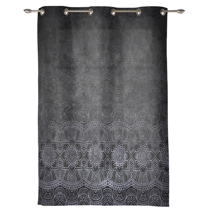 Gradual Change Pattern Blackout Window Curtains - LeobonZone