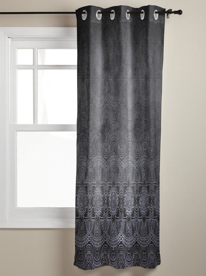 Gradual Change Pattern Blackout Window Curtains - LeobonZone