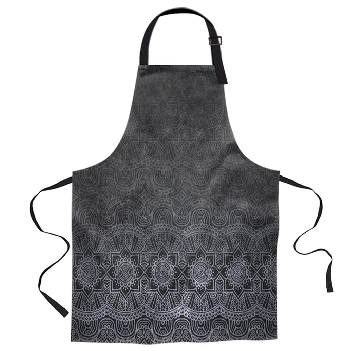 Gradual Change Pattern Personalized Canvas Apron - LeobonZone
