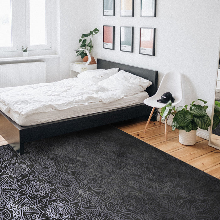 Gradual Change Pattern Right Angle Felt Rugs - LeobonZone
