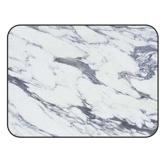 Grey Marble light color pattern stone Sponge Rillet Rubber Rugs - LeobonZone