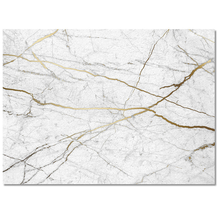 Grey Marble line texture Right Angle Felt Rugs - LeobonZone