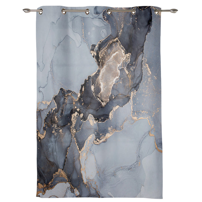 Grey Marble Texture in Phnom Penh window curtains - LeobonZone