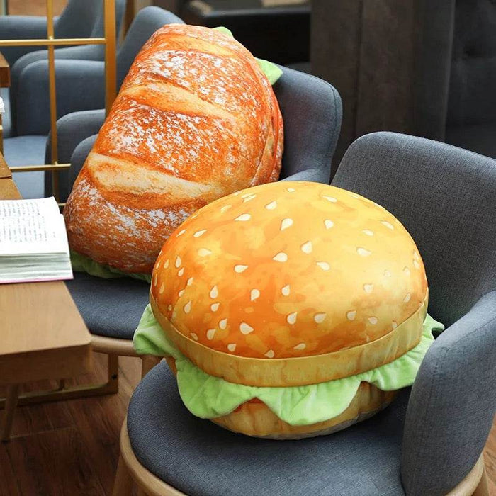 Hamburgerly: The Plush Cushion - Goodlifebean Chair & Sofa Cushions