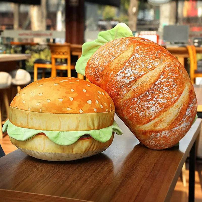 Hamburgerly: The Plush Cushion - Goodlifebean Chair & Sofa Cushions